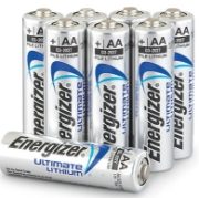 AA Lithium Batteries for Wirefree Battery Tube (8 pack)