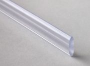 Bottom Bar Type 3, Plastic, Clear, 4 Mtr Length