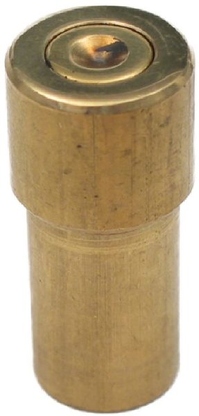 0.4375" Dust Cap - Polished Brass (For Snap Bolts)