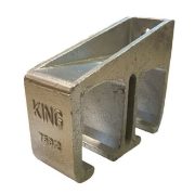 King Open Double Sidewall Bracket Size 2