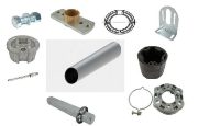 Somfy 2" Roller Kit, Brackets & 3m tube included