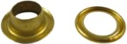 Eyelet 1/4" I. D. Brass  (Pack of 100)