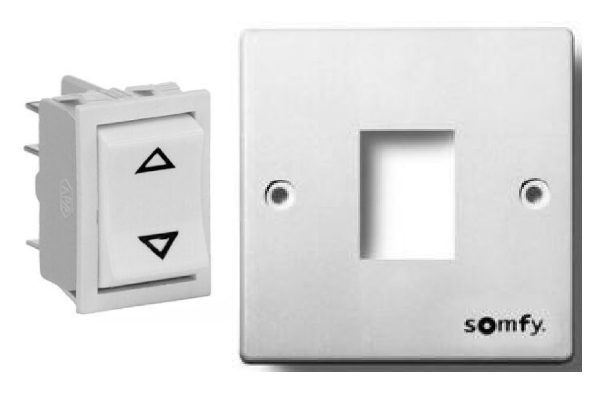 Somfy Rocker Switch Surface (Unlatched)