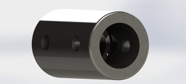 Adaptor 10mm Round to 12mm Round M/S