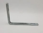 150mm x 125mm Angle Bracket Zinc (Box qty 20)