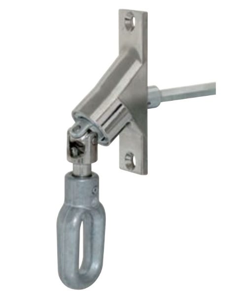 Geiger Universal 90° Joint With Eye in, 7mm Sq rod out