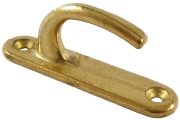 2" Single Ear Brass Cleat