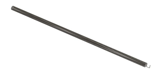 Naked Spring - 31" Long - 11g Wire (2.95mm) - 1.0" Diameter