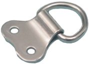 Plate Ring D Steel Nickel Plated 19mm (x100)