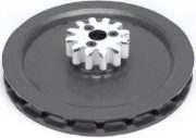 9" Chainwheel & 12 Tooth Gear Assembly - 1" Bore