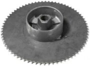 60 Tooth Sprocket & 4" Malleable Block Assembly - 1" Bore