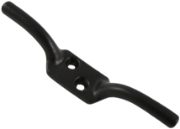 4" Cleat Malleable Iron, Black