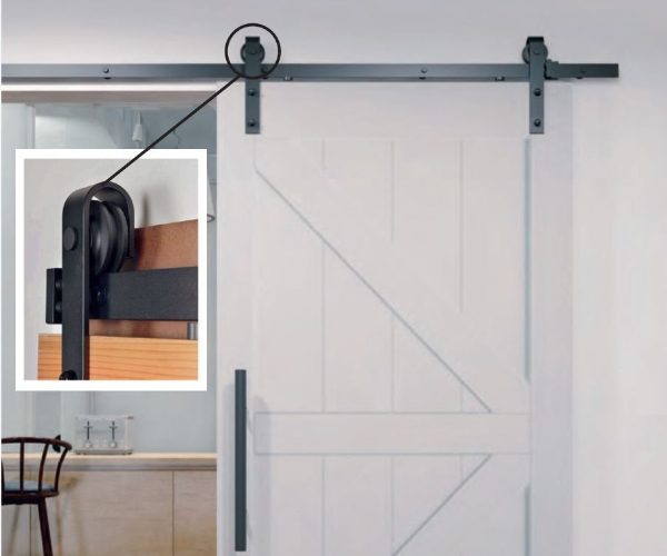 Runners Barn Style Sliding Door Kit - max 2000mm