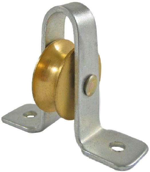 0.75" Upright, Brass Wheel across plate, Zinc Frame