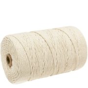 2mm Natural Cotton Blind, MACRAME (mtr)