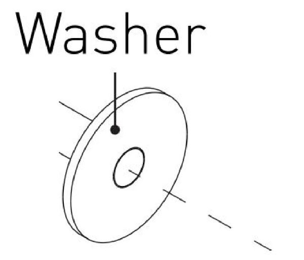 Gaposa Washer for 40mm shaft