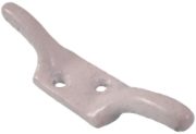 3" Cleat Malleable Iron, White