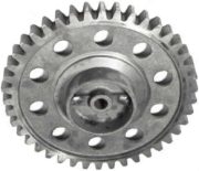 42 Tooth Gear & 4" x 16g Malleable Block Assembly - 1" Bore