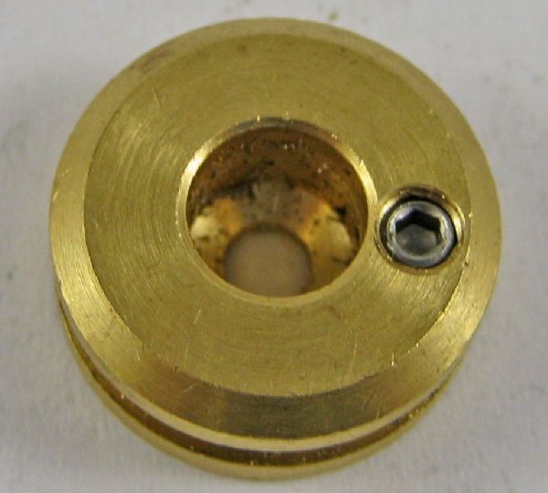 Brass Cable Grip base with grub screw - Suitable for 1mm