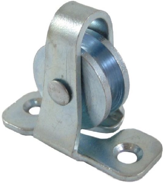 0.75" Upright, Steel Wheel runs with plate, Zinc Frame