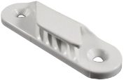 Jam Cleat Low Profile White Nylon (10 Pack)