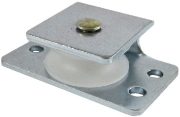 0.75" Side Pulley, Acetyl Wheel, Zinc Frame