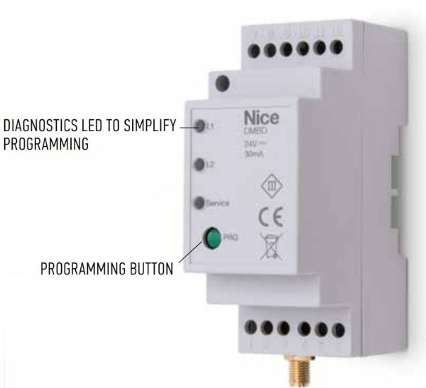 Nice DIN Module For Radio Control Devices