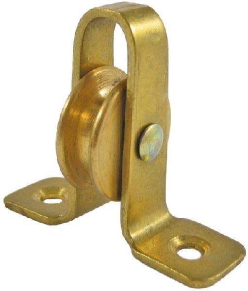 0.75" Upright, Brass Wheel across plate, Brass Frame