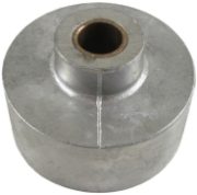 Aluminium Nipple Block - 3" (78mm) - 0.625" Bronze Bush