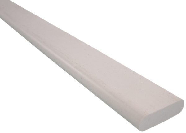 Bottom Bar Type 4, Plastic, White, 4Mtr Lengths