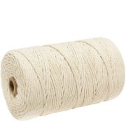4mm Natural Cotton Blind Cord, MACRAME (1mtr)