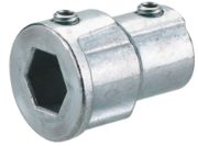 Geiger Coupling Piece, Zinc Die Cast 10mm Output