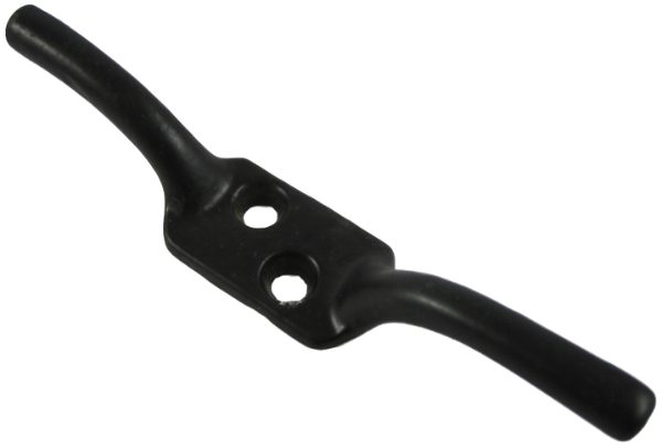 5" Cleat Malleable Iron, Black